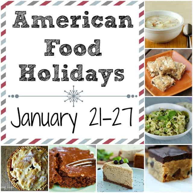 american food holidays, national food holidays, food holidays, january food holidays