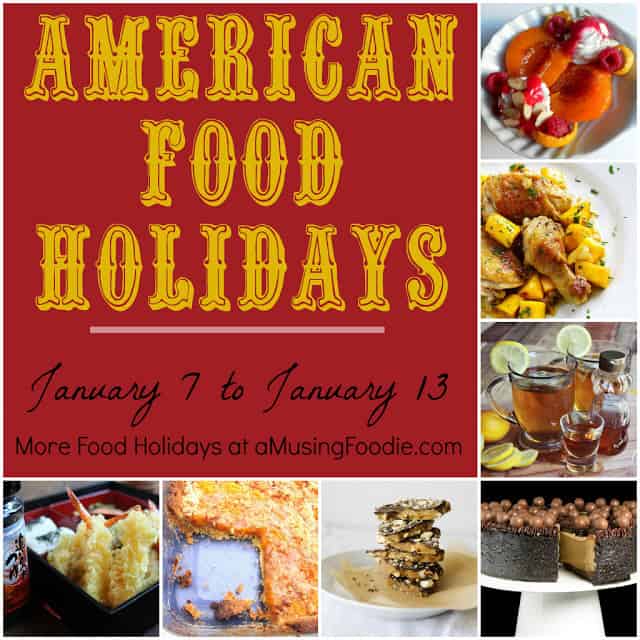 american food holidays, january food holidays, national food holidays, food holidays
