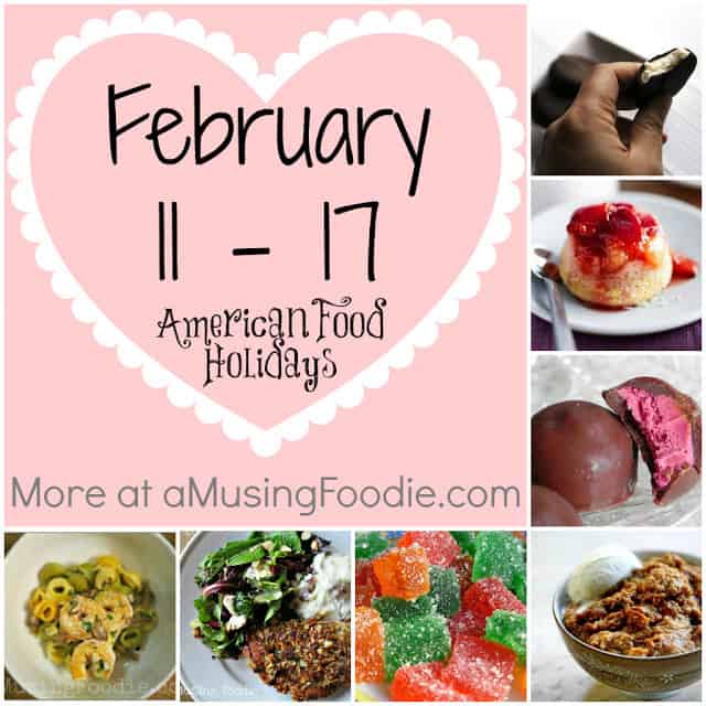 american food holidays, february food holidays, national food holidays, food holidays