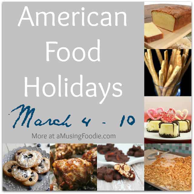 american food holidays, food holidays, national food holidays, march food holidays, downton abbey