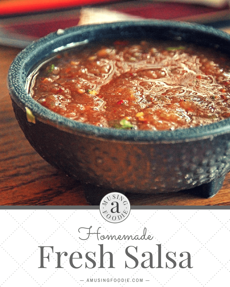 This homemade fresh salsa is so good you'll never buy it from the grocery store again!