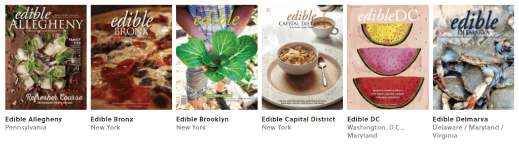 Explore "Edible Communities" in the Northeast and Mid-Atlantic!