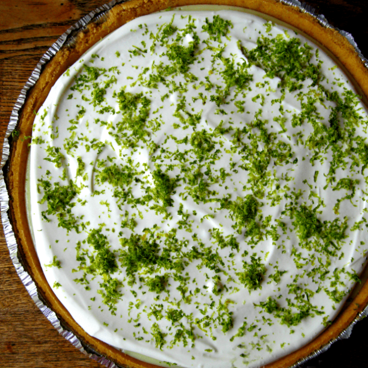 This delicious and unbeatable Key Lime Pie recipe, with a few tweaks—it might even be better frozen!