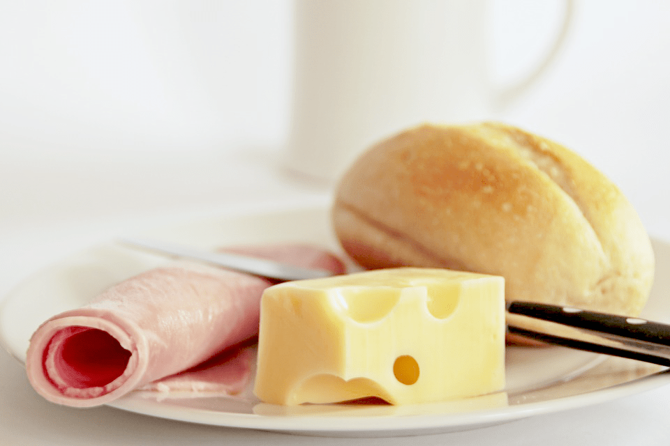 Hot Ham and Cheese Sandwich Casserole