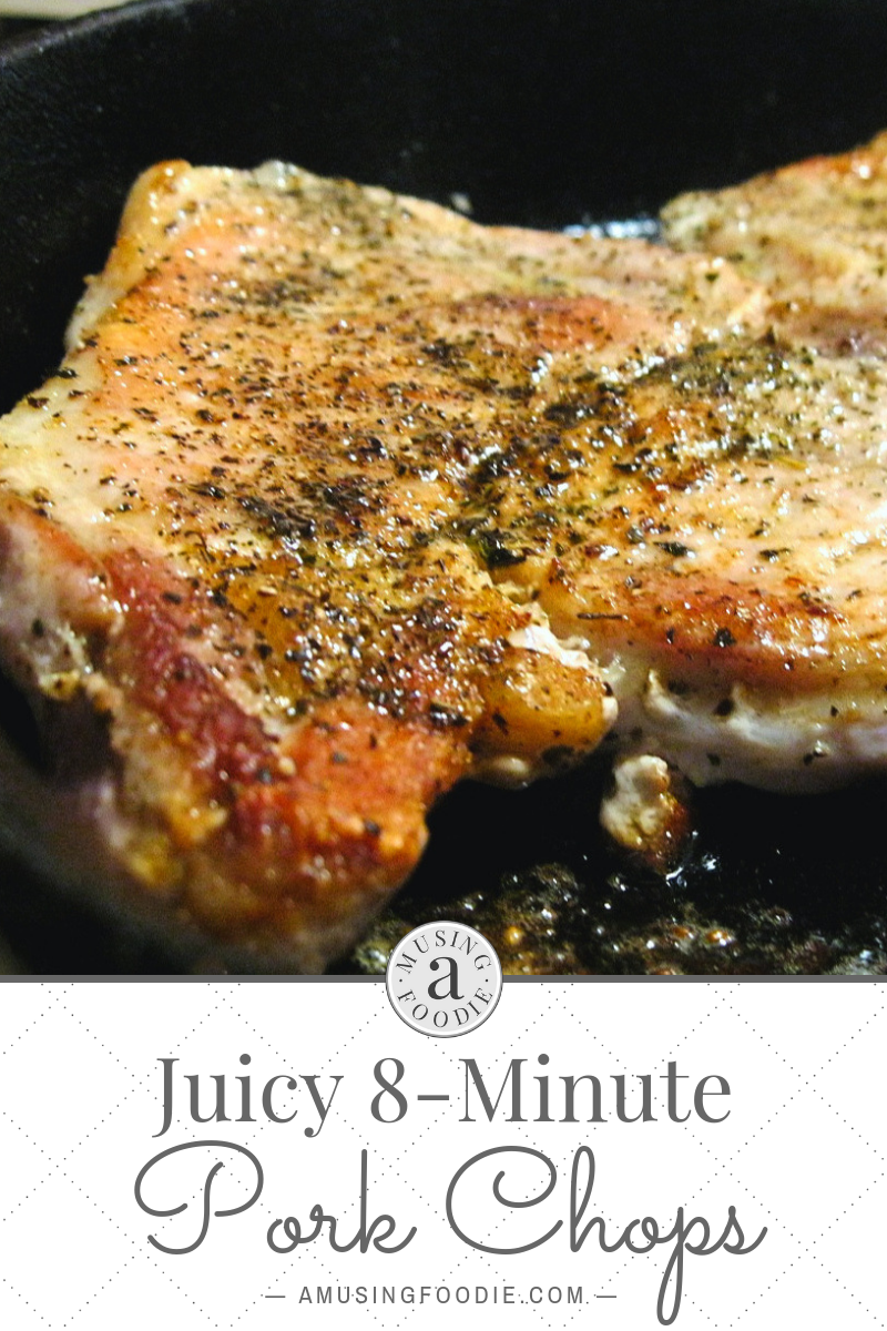 Juicy 8-Minute Pork Chops With Easy Skillet Gravy - (a)Musing Foodie