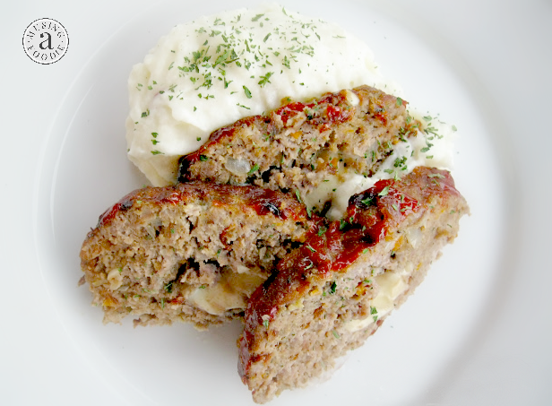 This cheese stuffed meatloaf is a total comfort food. You'll be coming back for seconds!