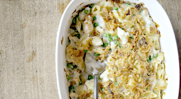 Chicken noodle casserole is a comforting throwback meal that's easy to make, and perfect to feed a crowd.