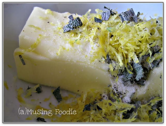 Salted Herb, Lemon and Pepper Butter