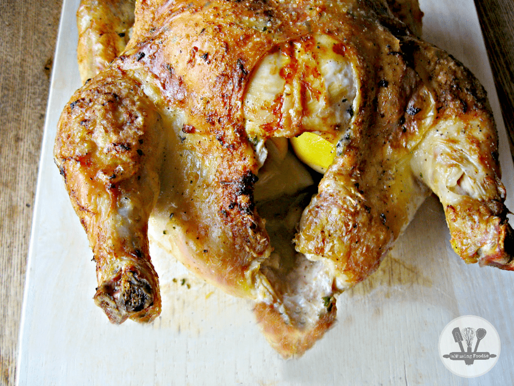 Roast lemon pepper chicken is a perfect Sunday dinner comfort food!