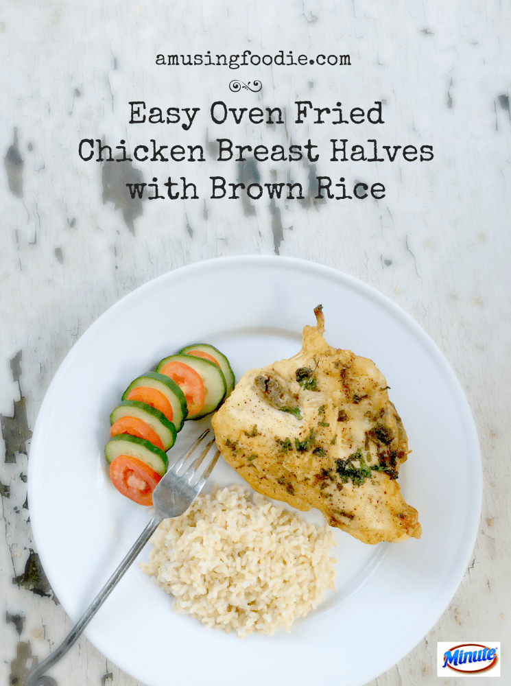 Oven Fried Chicken Breast Halves with Crispy Skin!