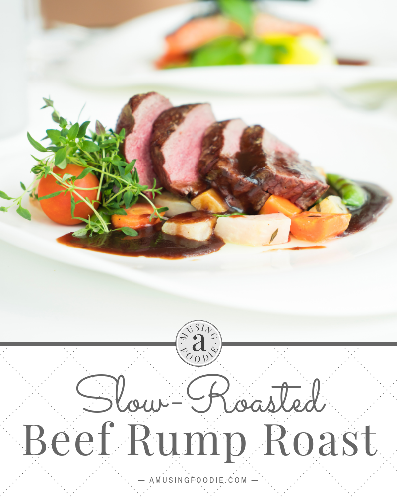 This easy slow-roasted beef rump roast will become a favorite for Sunday dinner.