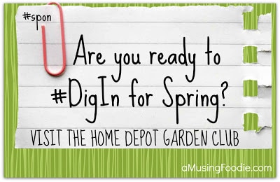 #DigIn, The Home Depot, gardening, herbs, spring
