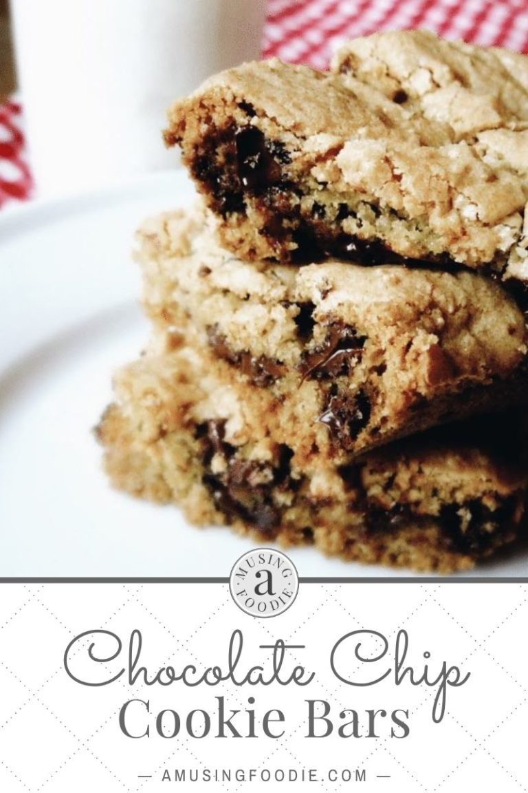 Chocolate Chip Cookie Bars - (a)Musing Foodie