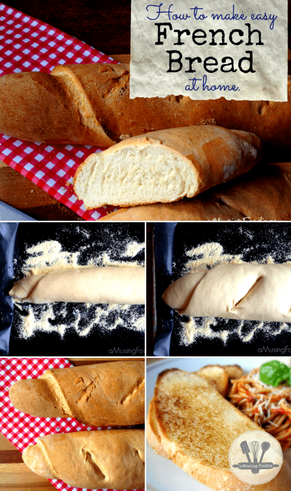 Who knew making French bread at home could be so easy?!