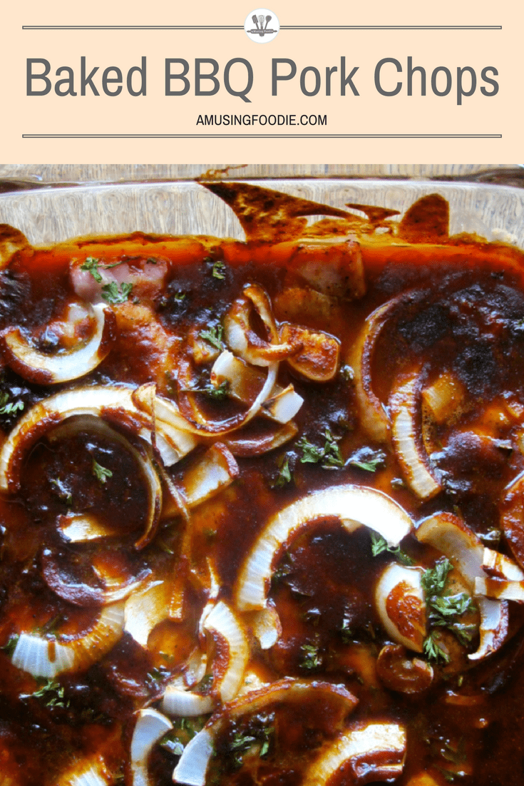 These baked BBQ pork chops are a simple way to get a yummy dinner on the table in no time. 