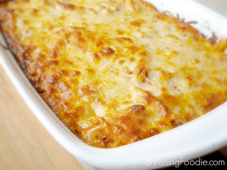 Simple Homemade Baked Ziti - (a)Musing Foodie