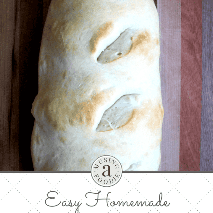 Delicious homemade Italian bread, easy to make and perfect for any meal.