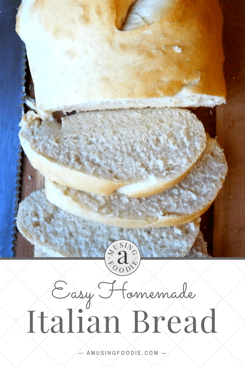 A homemade Italian bread recipe that doesn't take hours to prep and bake? Yes, it does exist!