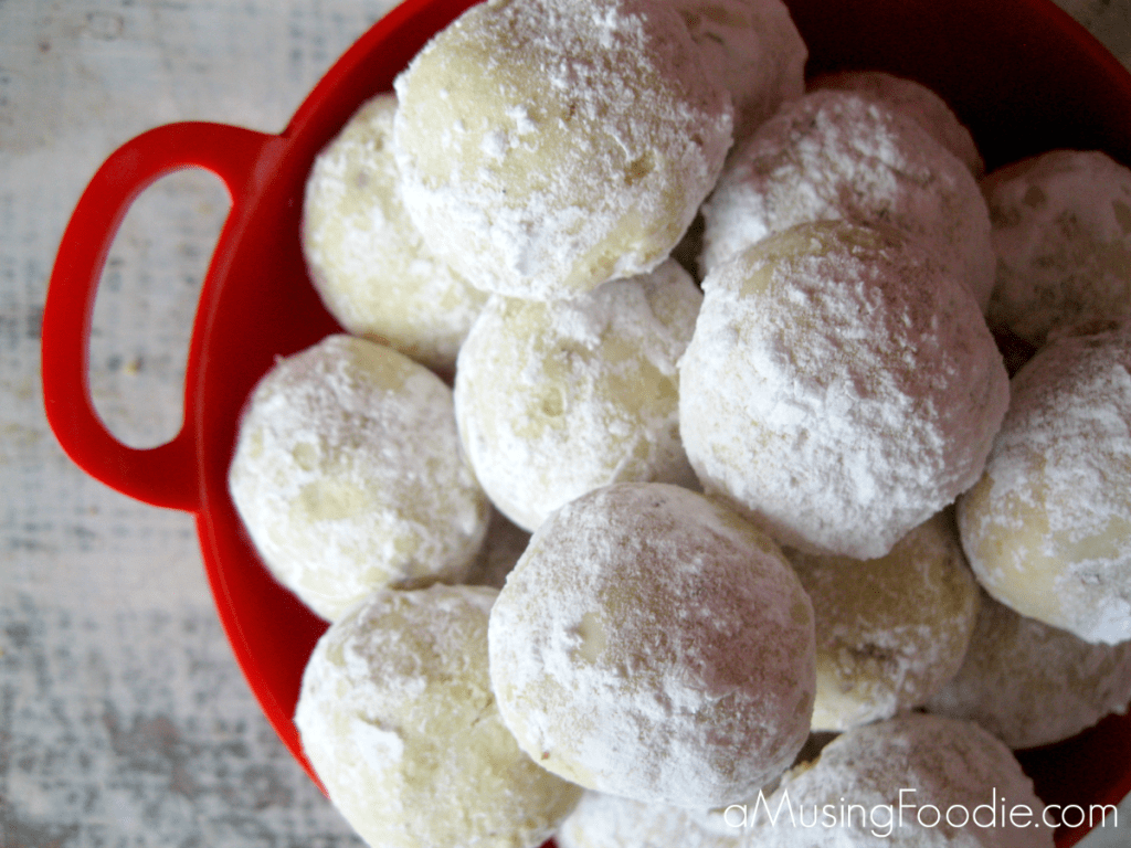 Almond lime snowball cookies are the perfect, festive holiday recipe to add to your cookie list!
