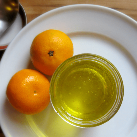 Homemade Orange Syrup with Clementines