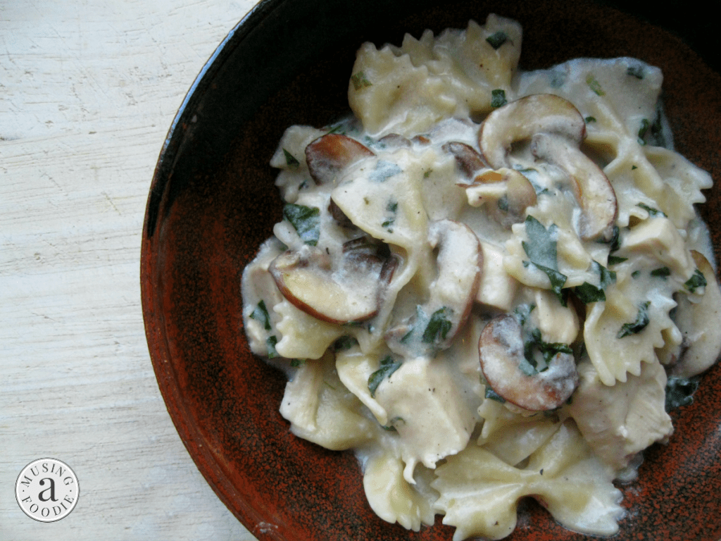 Chicken Mushroom Bow Tie Pasta is another one to add to the "quick and easy" weeknight dinner rotation.