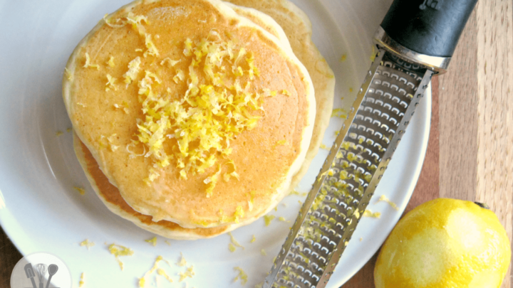 Lemon ricotta pancakes are a delightfully tart and citrus-y version of a breakfast classic.