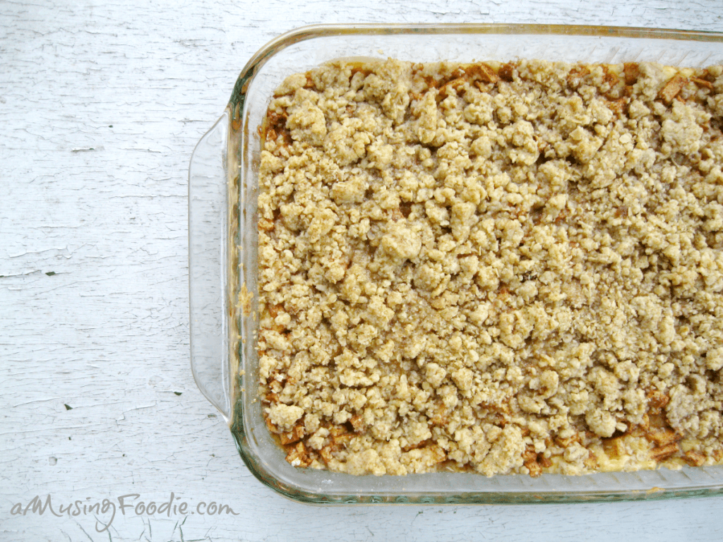 This apple cinnamon cheesecake bars recipe makes enough to feed a crowd, but it's so yummy you might want to keep them all for yourself!