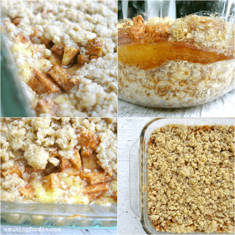Apple cinnamon cheesecake bars (with a gooey caramel sauce that develops as it bakes) are a wonderful alternative to a traditional cheesecake, and perfect for feeding a crowd!