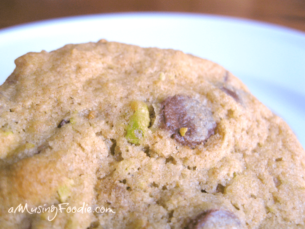 Chocolate Chip Cookies with Pistachios