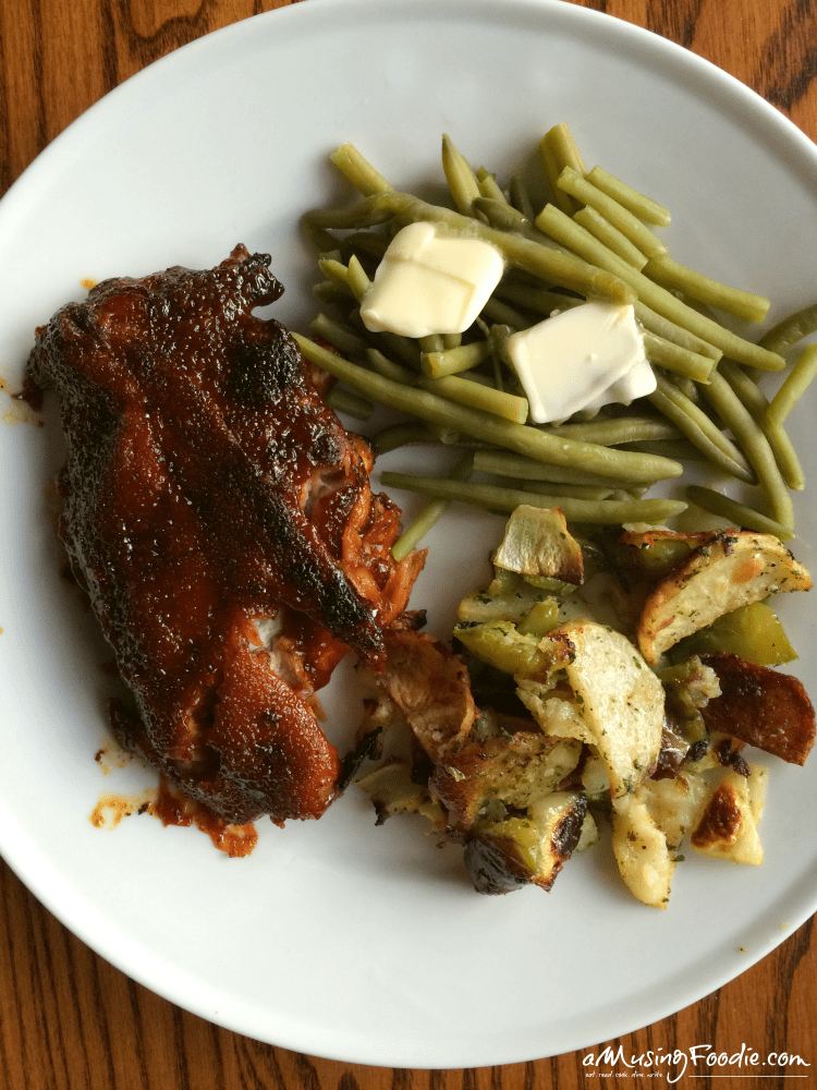 These slow cooker BBQ ribs are easy to make, mouth watering and fall-off-the-bone tender!