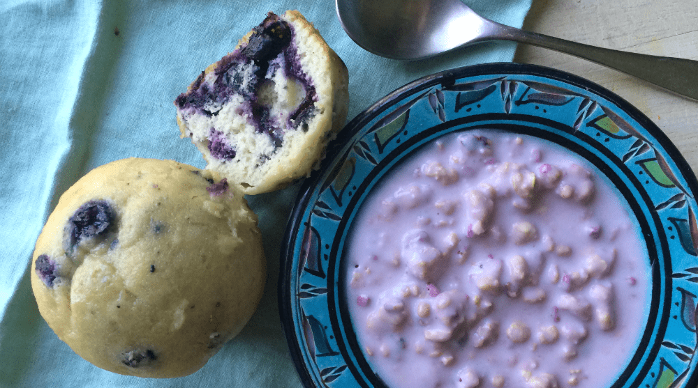 These homemade blueberry muffins are a perfect grab-n-go breakfast or snack!