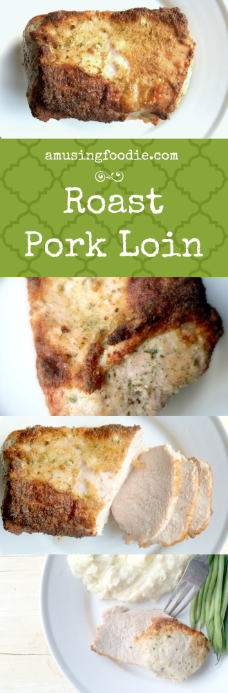 Roast Pork Loin is sooo easy to make and super yummy!