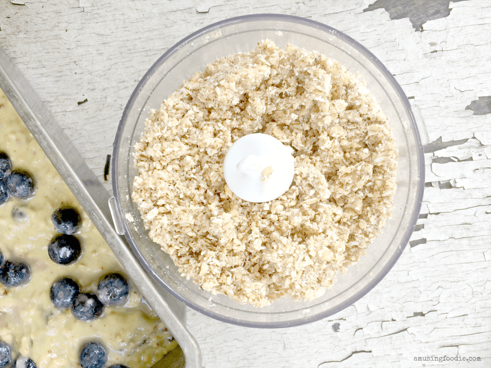 This oatmeal almond blueberry bread made with hearty steel cut oats and juicy, tart blueberries will be your go-to yummy breakfast treat or after school snack!