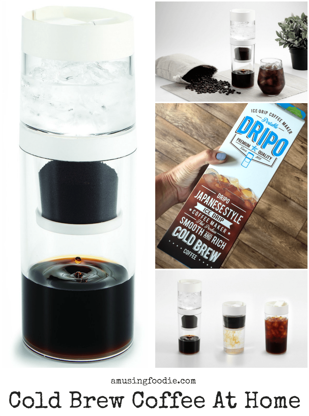 Cold brew coffee at home with Dripo!