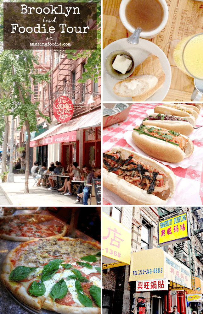 There are many reasons to visit Brooklyn. My favorite is the food options within reach!