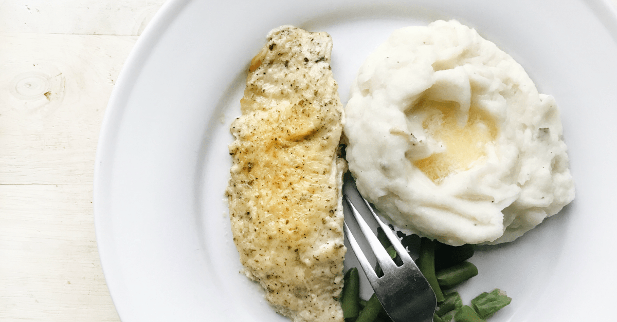 This baked tilapia is topped with a creamy Dijon mayo sauce before being baked in a hot oven for 10 minutes. Another quick weeknight meal to add to the rotation!