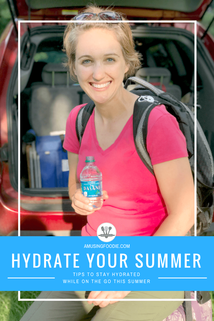 Use these tips to help stay hydrated while you're on the go this summer!