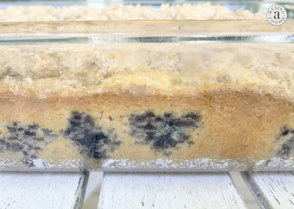 This blueberry muffin cake is all the mouth-watering flavor of traditional blueberry muffins—complete with a yummy crumble topping! —without the fuss of filling tins or storing individual muffins.