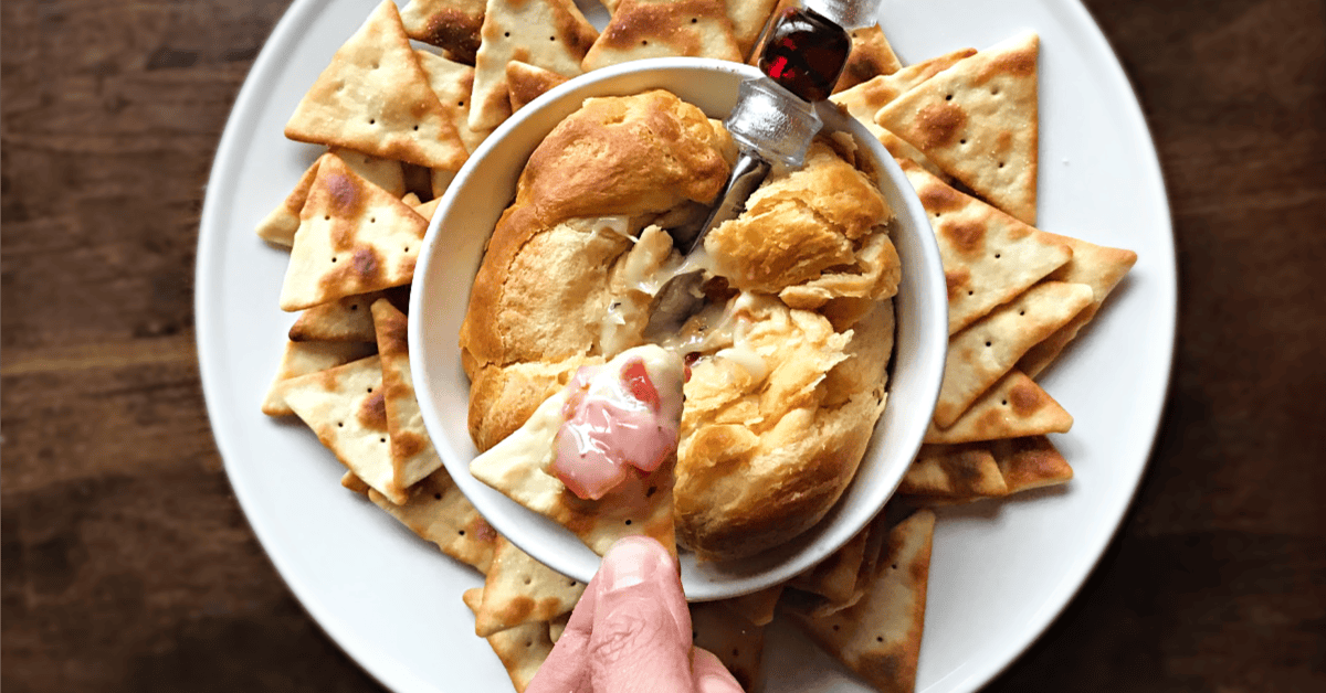 Irresistible baked dip