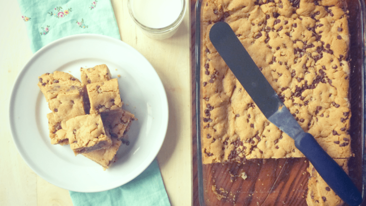 Chewy Chocolate Peanut Butter Cookie Bars