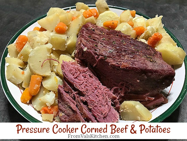 Even though most folks think about corned beef recipes in March thanks to St. Patrick's Day, corned beef makes for a yummy meal any time of the year! Try this corned beef in the Instant Pot from fromvalskitchen.com!